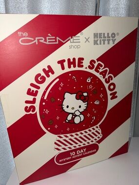 The Crème Shop x Hello Kitty Sleigh The Season 10-Day Red Advent Calendar